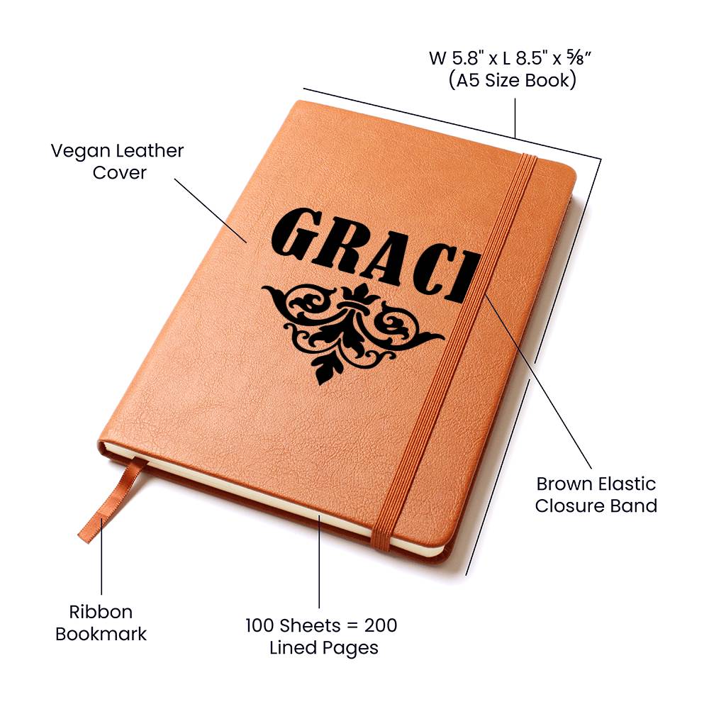 Grace v01 - Vegan Leather Journal