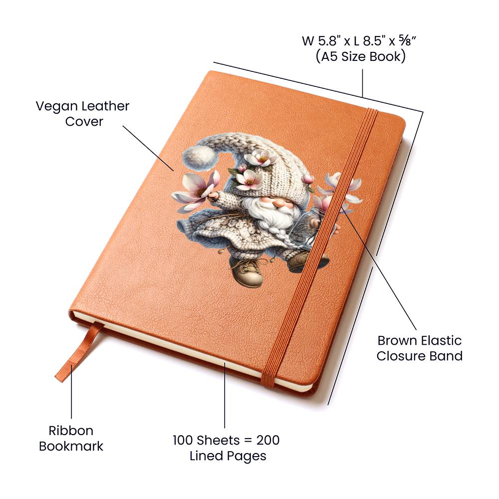 Gnome 0992 - Vegan Leather Journal