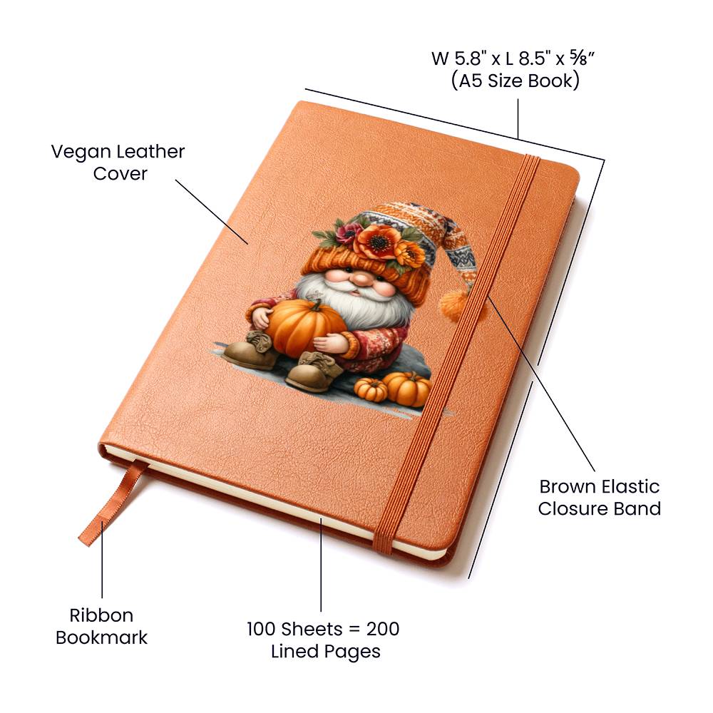 Gnome 0593 - Vegan Leather Journal