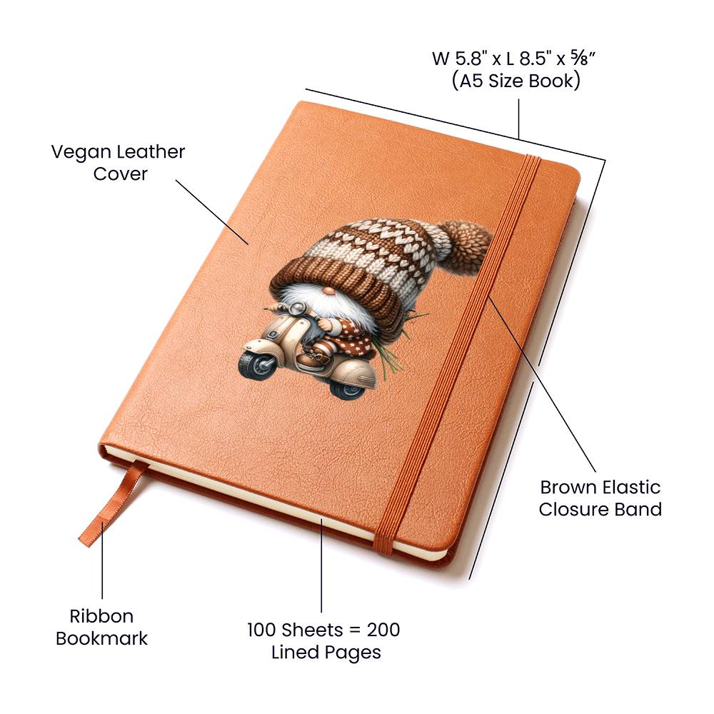 Gnome 0118 - Vegan Leather Journal