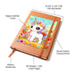 Cute Unicorn 036 - Vegan Leather Journal