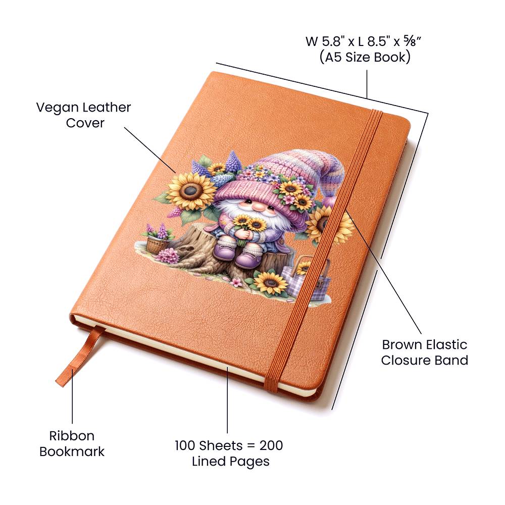 Gnome 1028 - Vegan Leather Journal