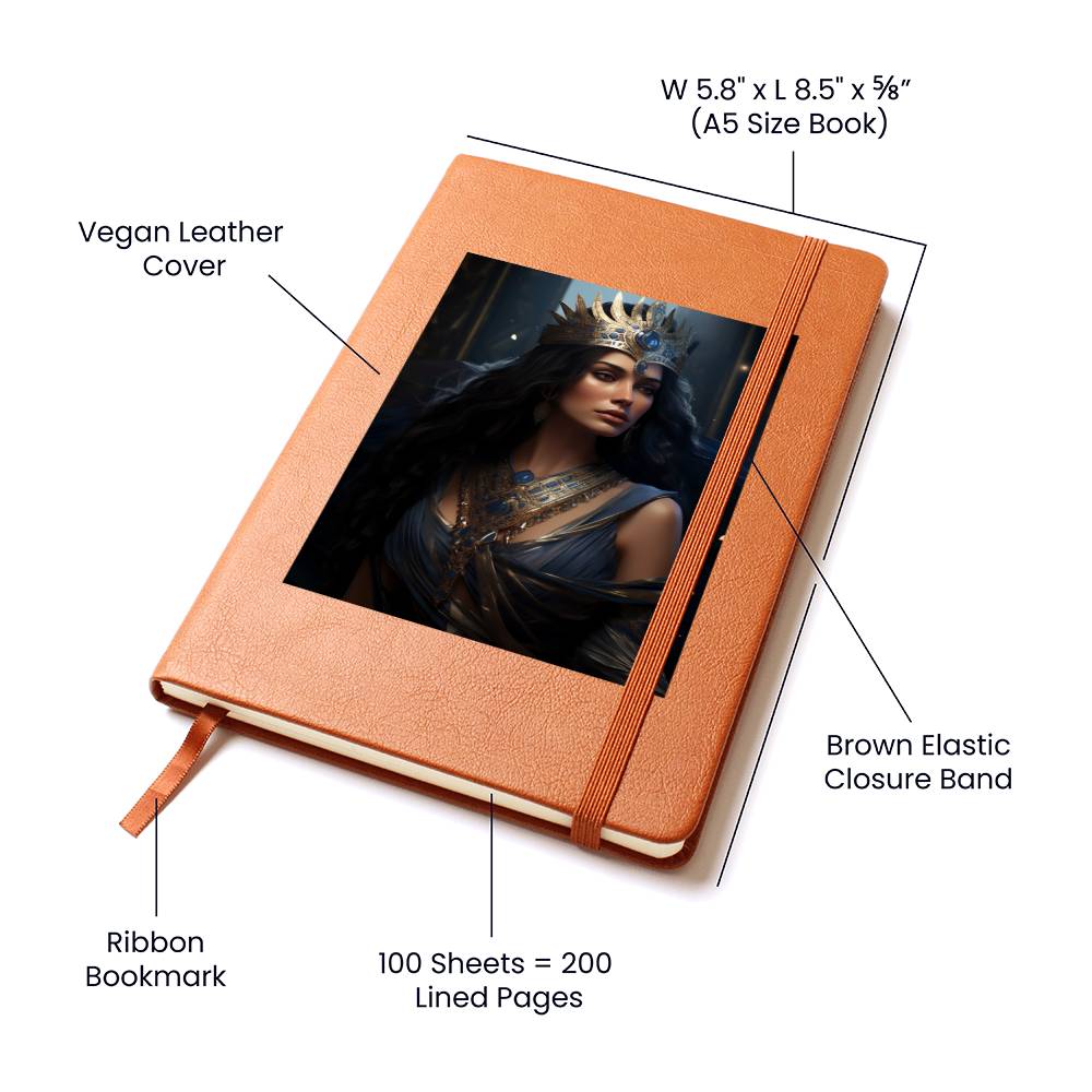 Goddess 071 - Vegan Leather Journal