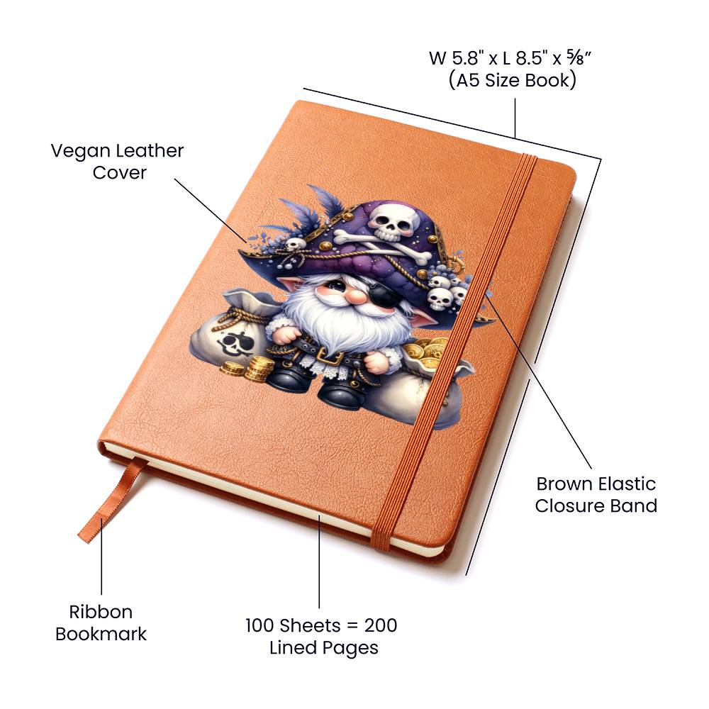 Gnome 0138 - Vegan Leather Journal