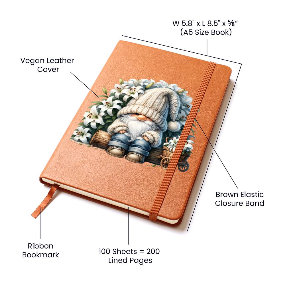 Gnome 0853 - Vegan Leather Journal