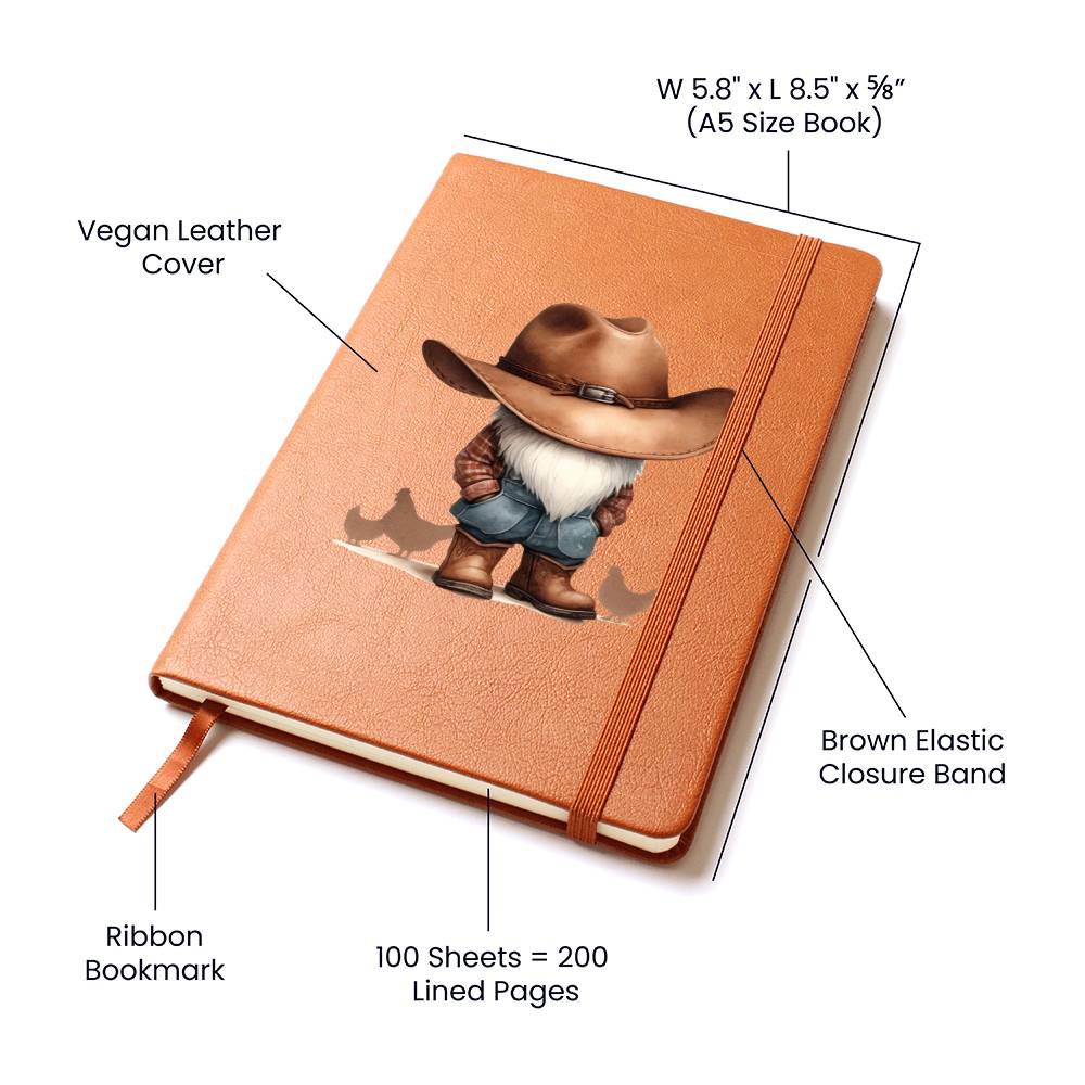 Gnome 0461 - Vegan Leather Journal