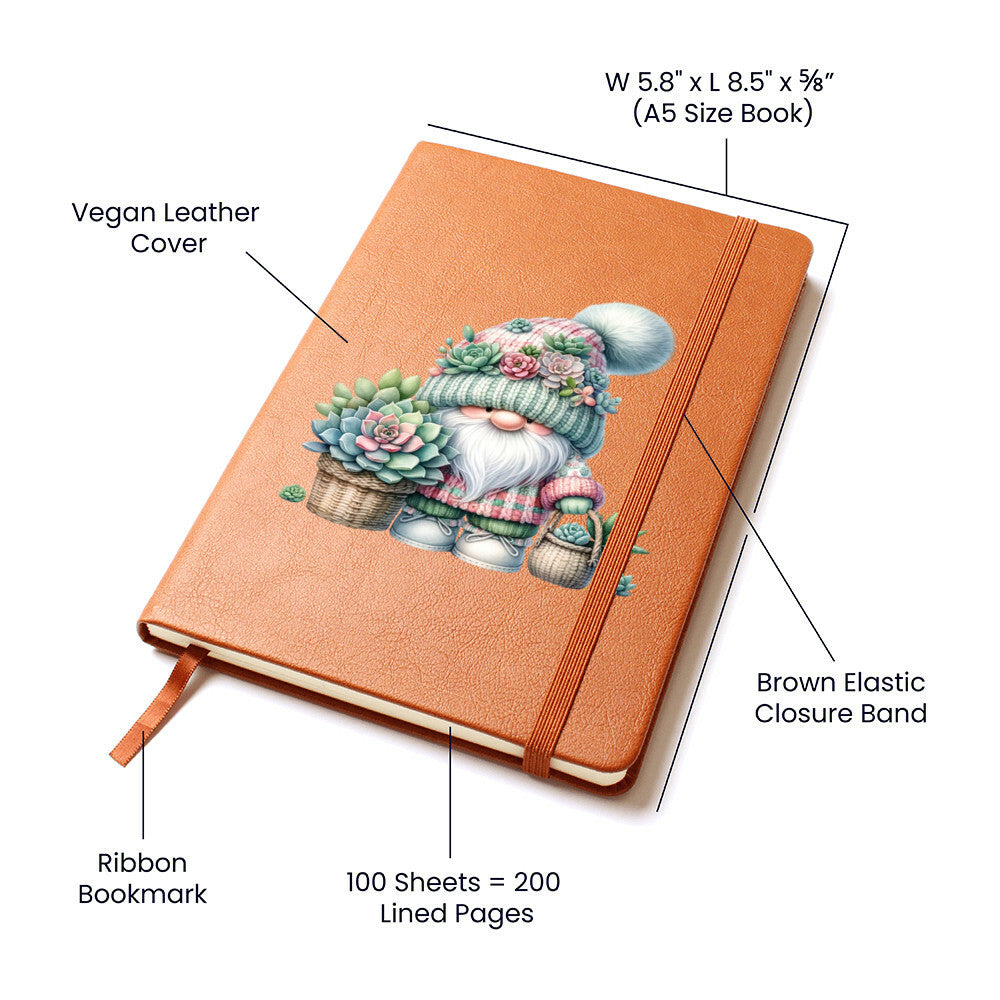 Gnome 1340 - Vegan Leather Journal