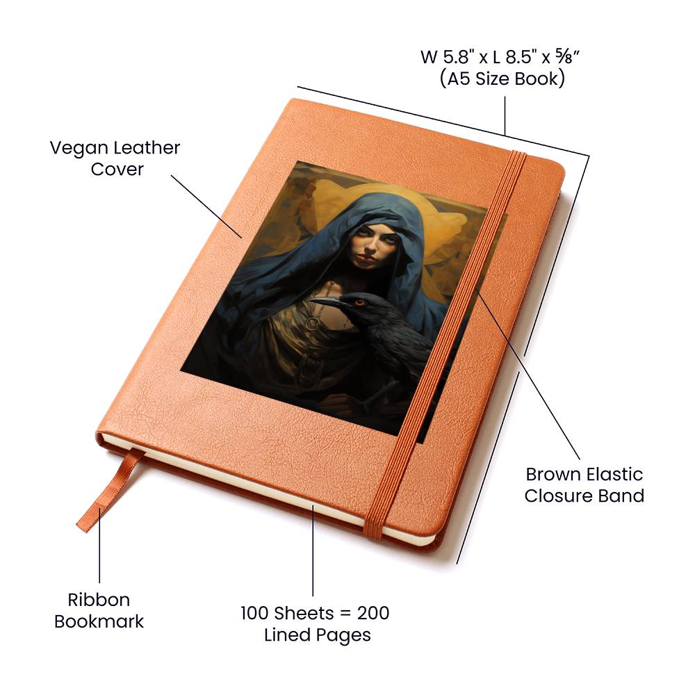 Goddess 003 - Vegan Leather Journal