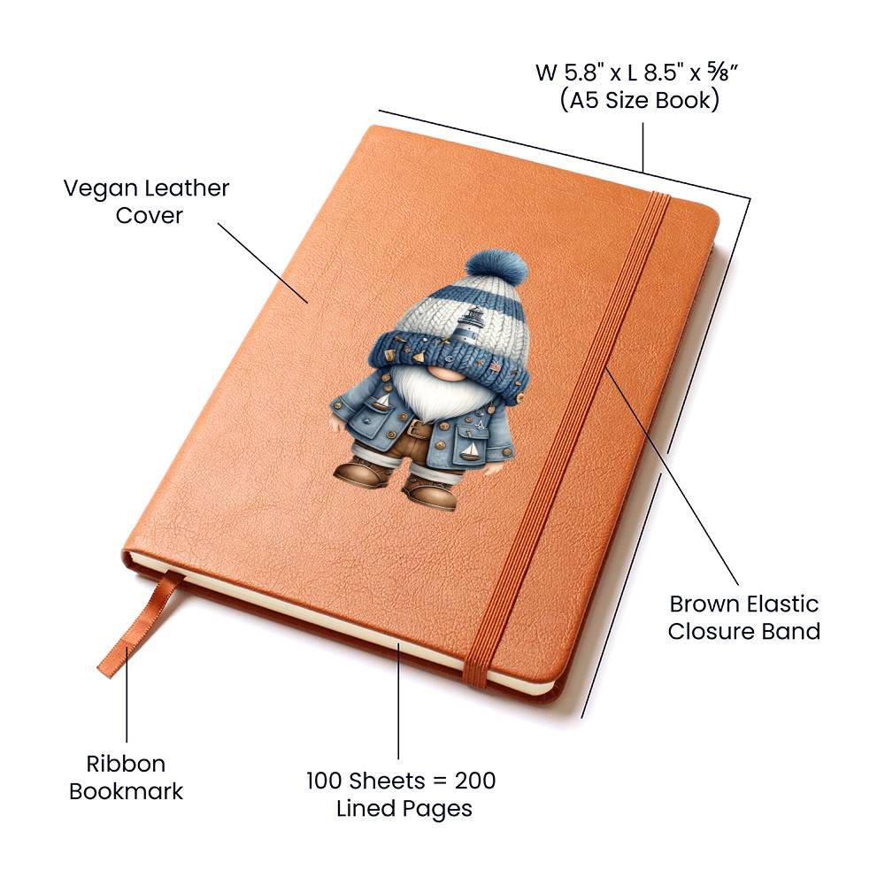 Gnome 0444 - Vegan Leather Journal