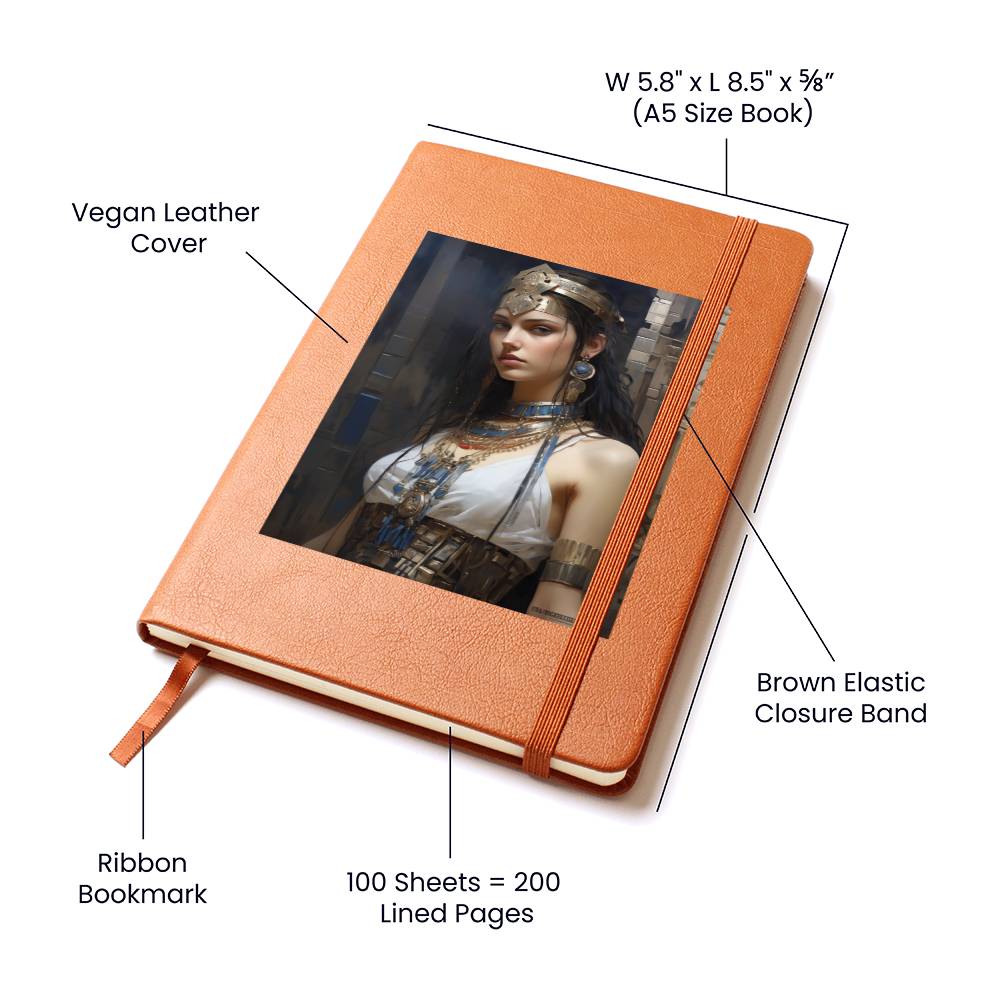 Goddess 054 - Vegan Leather Journal