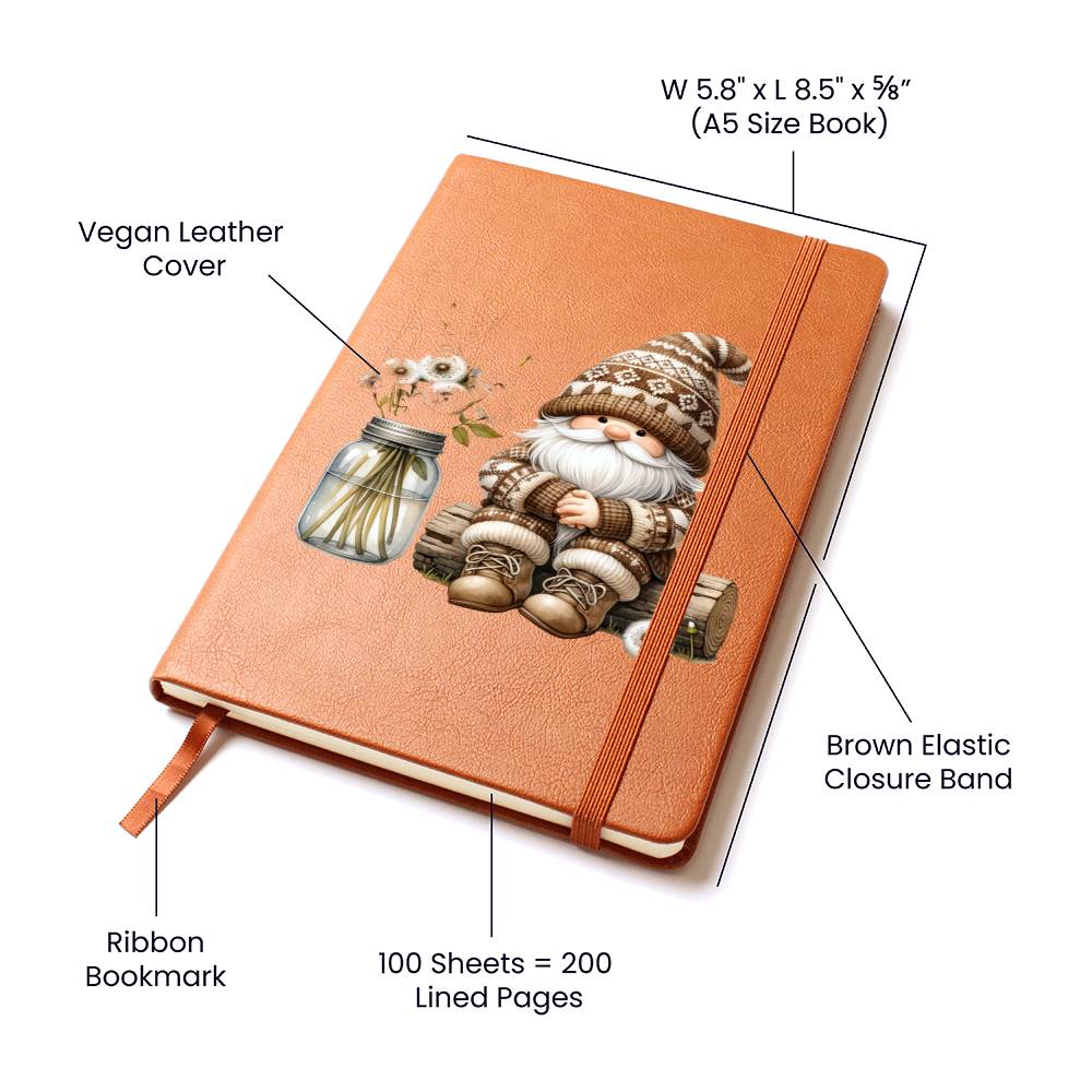 Gnome 0252 - Vegan Leather Journal