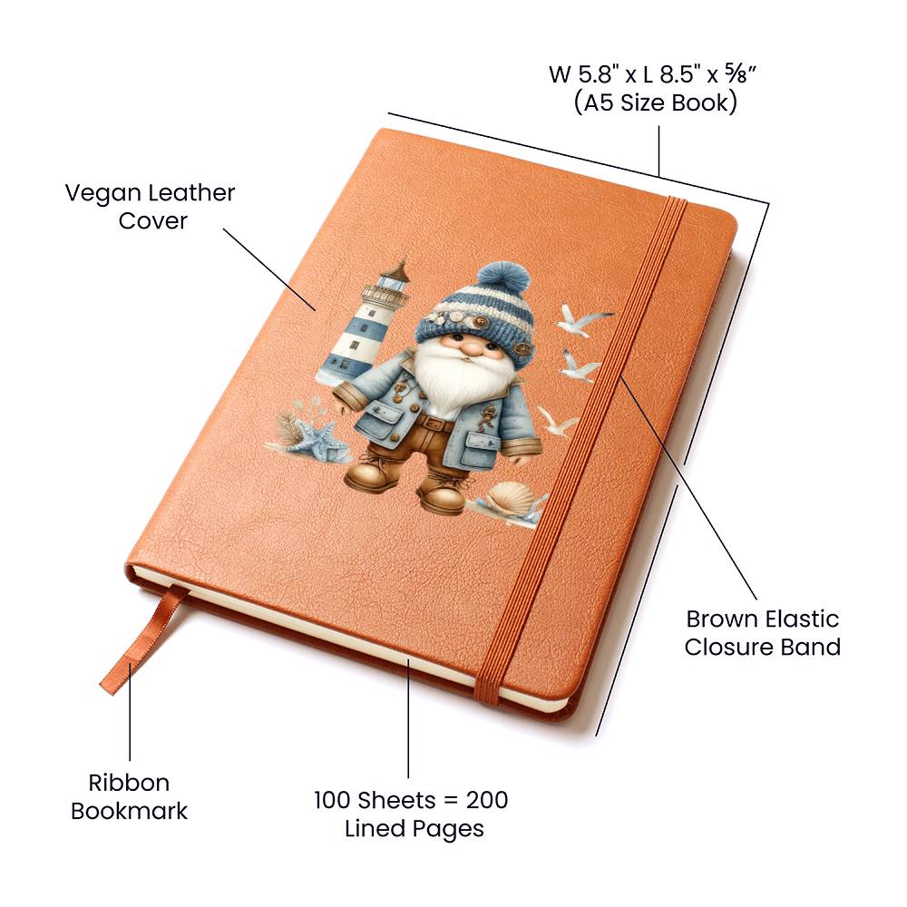 Gnome 0754 - Vegan Leather Journal