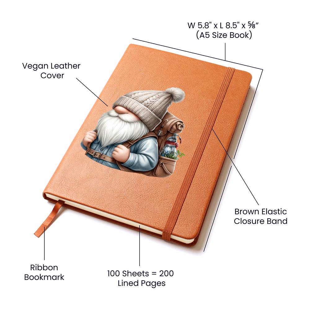 Gnome 0063 - Vegan Leather Journal