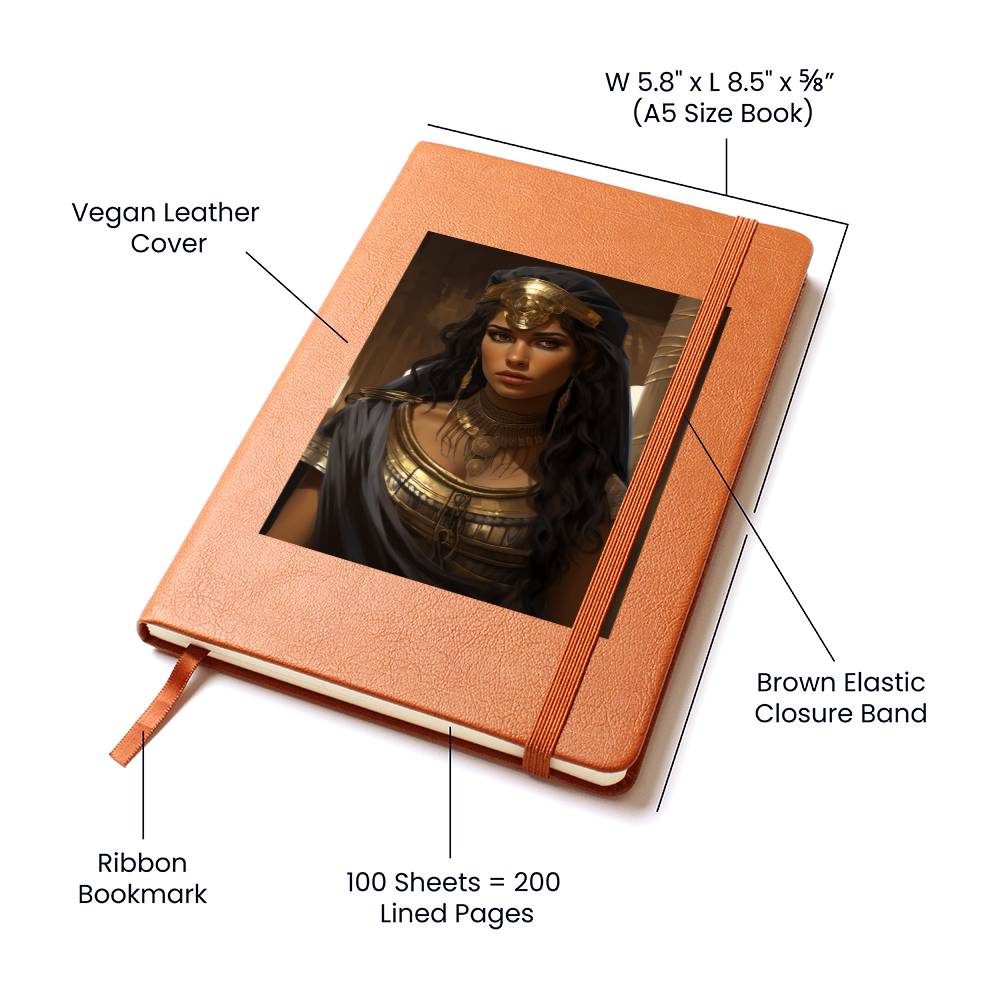 Goddess 081 - Vegan Leather Journal