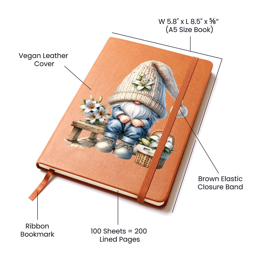 Gnome 1233 - Vegan Leather Journal