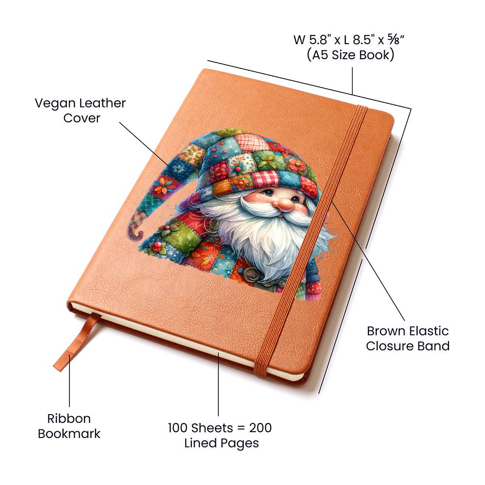 Gnome 0498 - Vegan Leather Journal