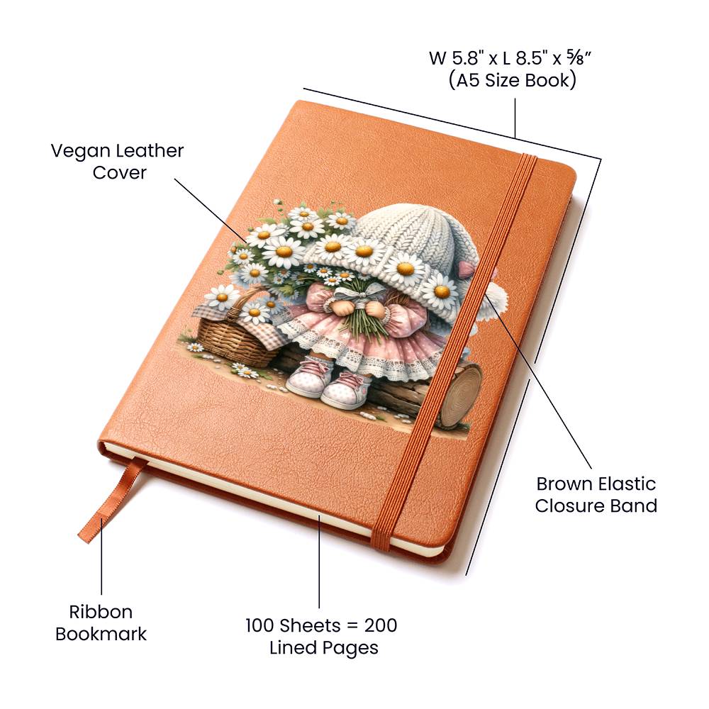 Gnome 0915 - Vegan Leather Journal