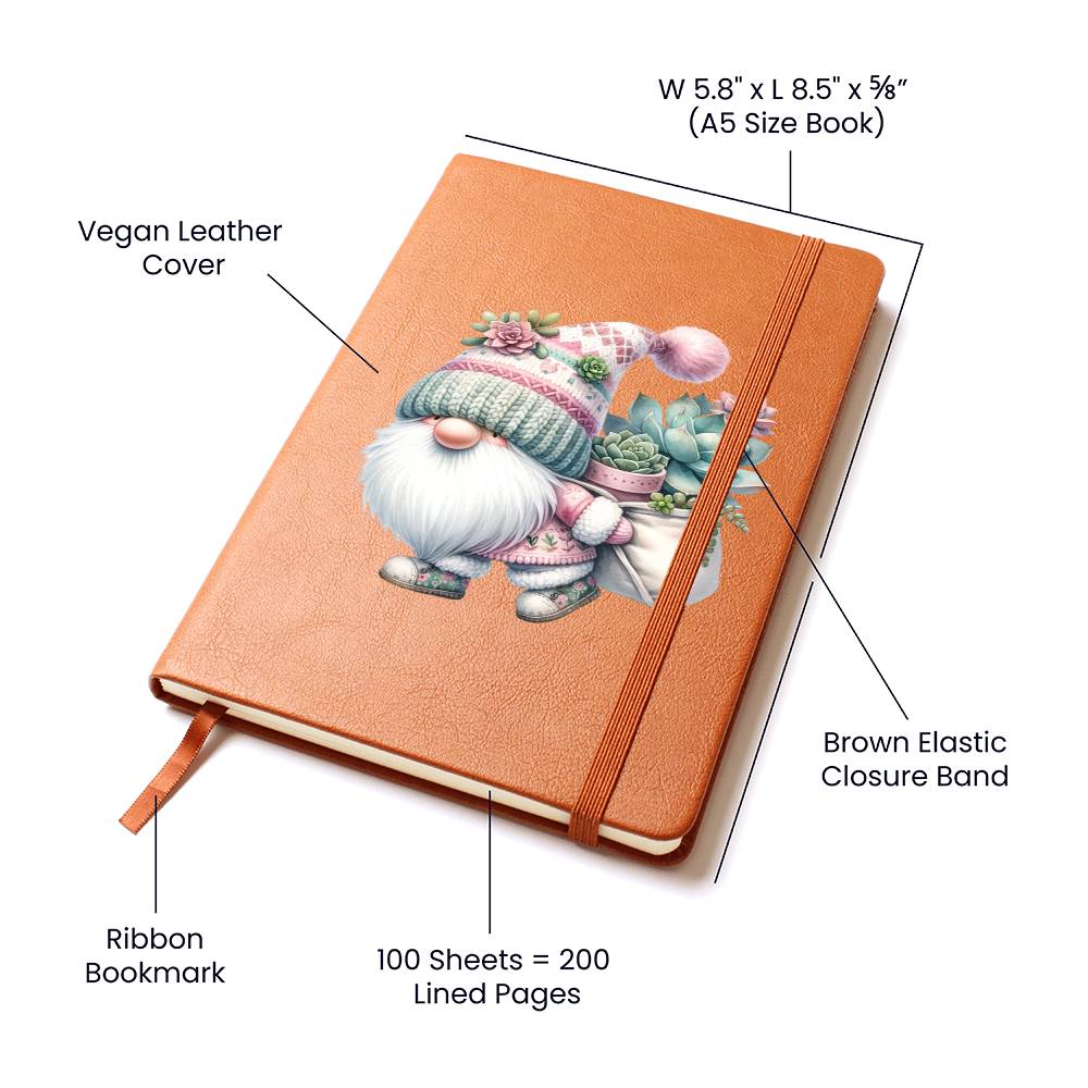Gnome 1264 - Vegan Leather Journal