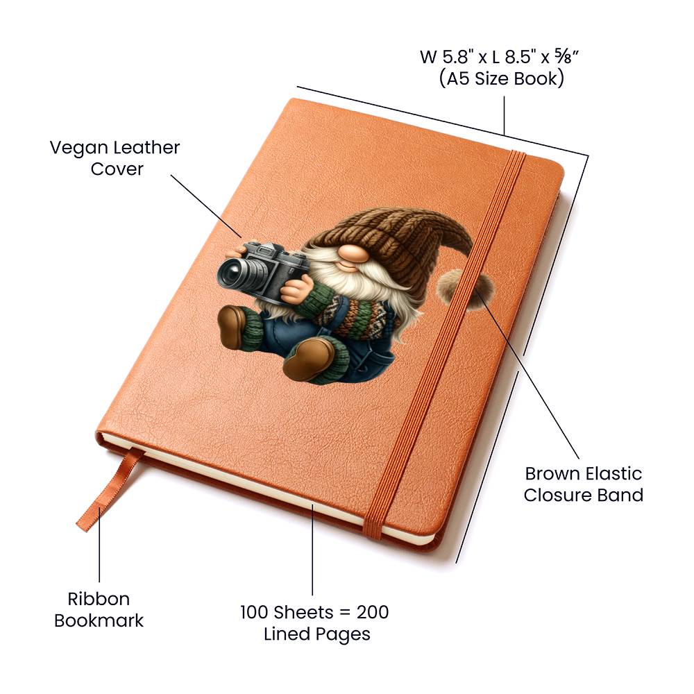 Gnome 0852 - Vegan Leather Journal