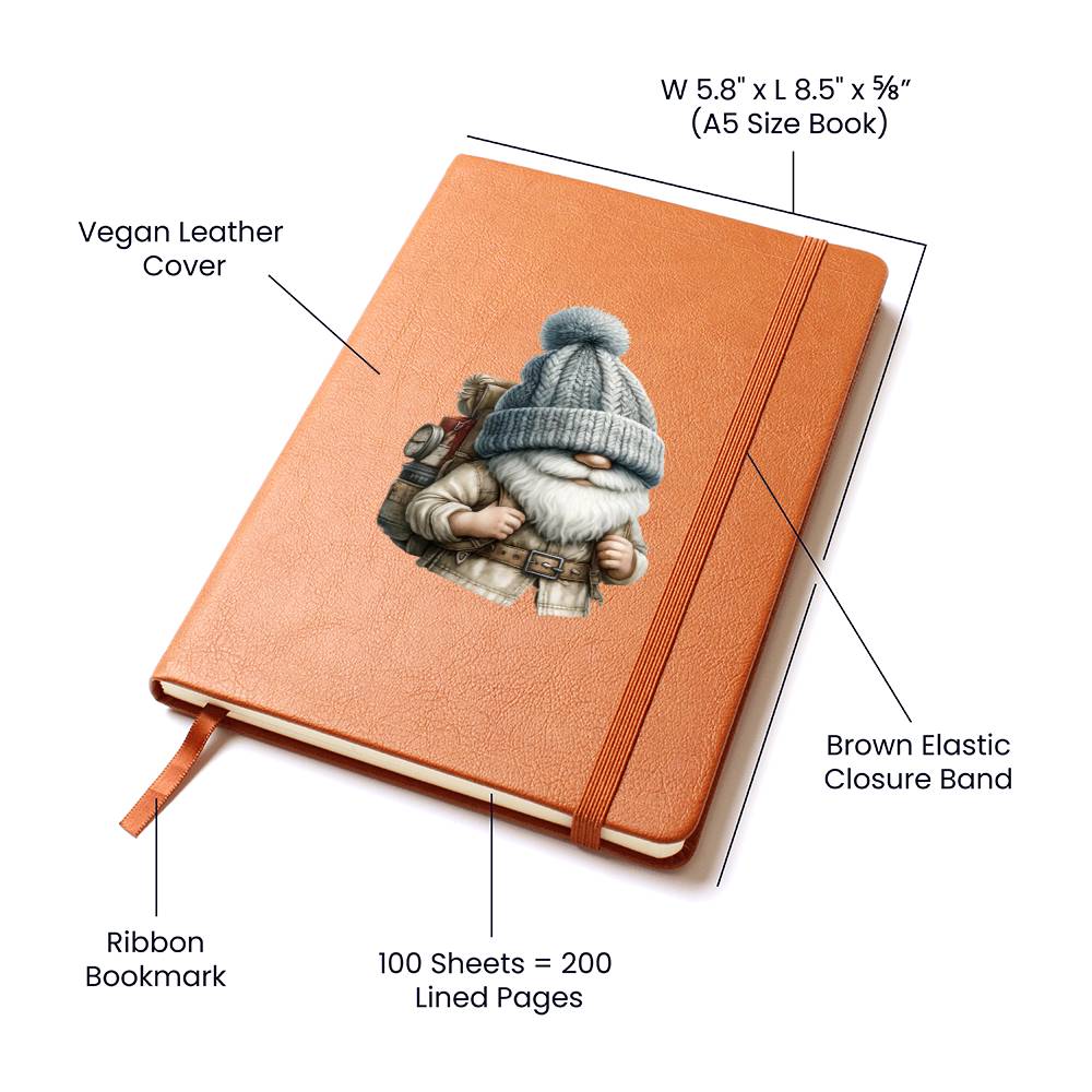 Gnome 0068 - Vegan Leather Journal