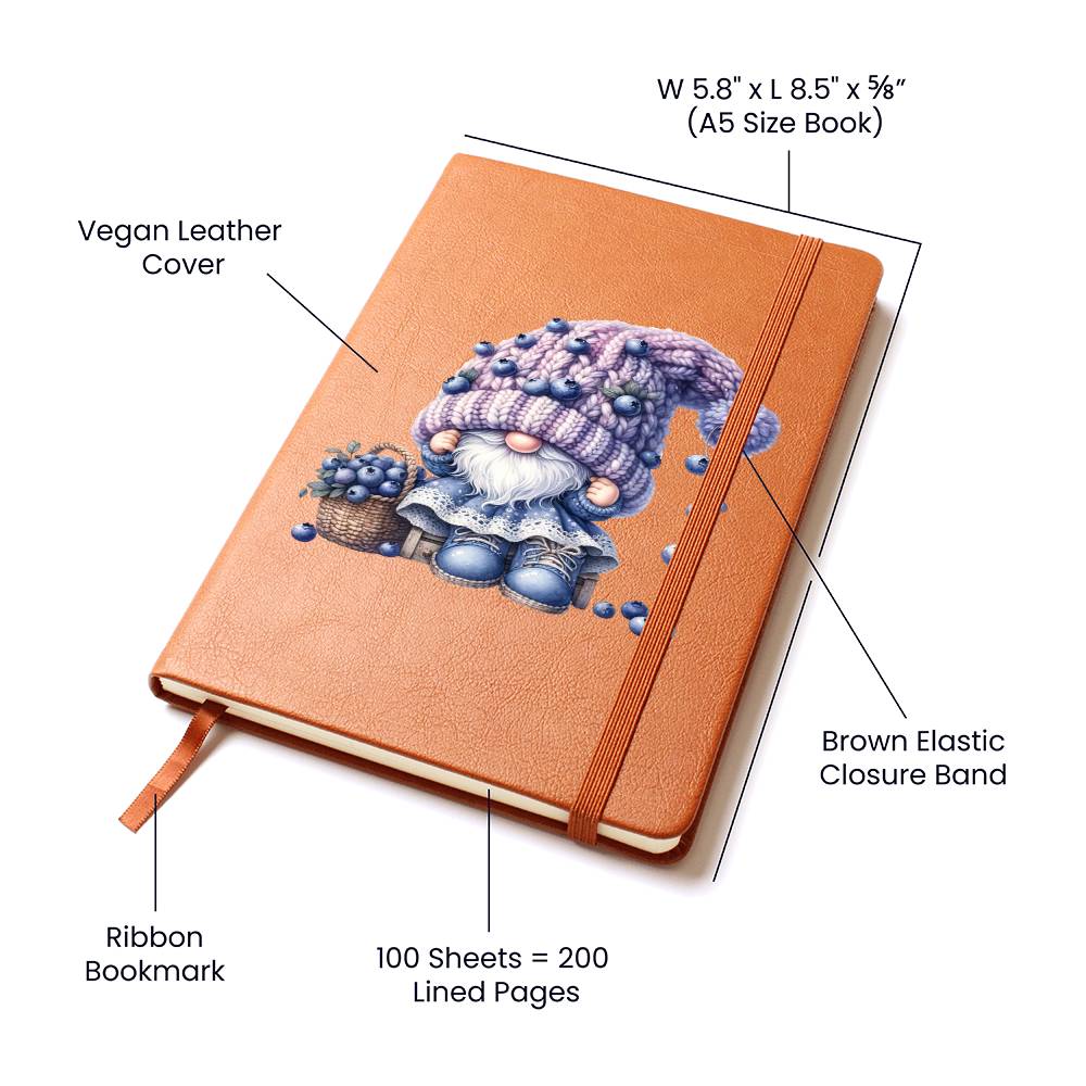 Gnome 1077 - Vegan Leather Journal