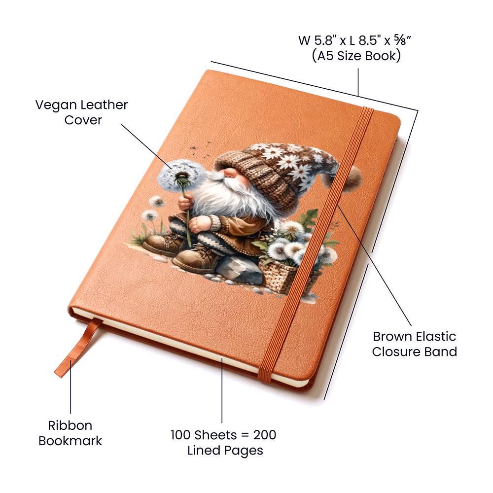 Gnome 0789 - Vegan Leather Journal