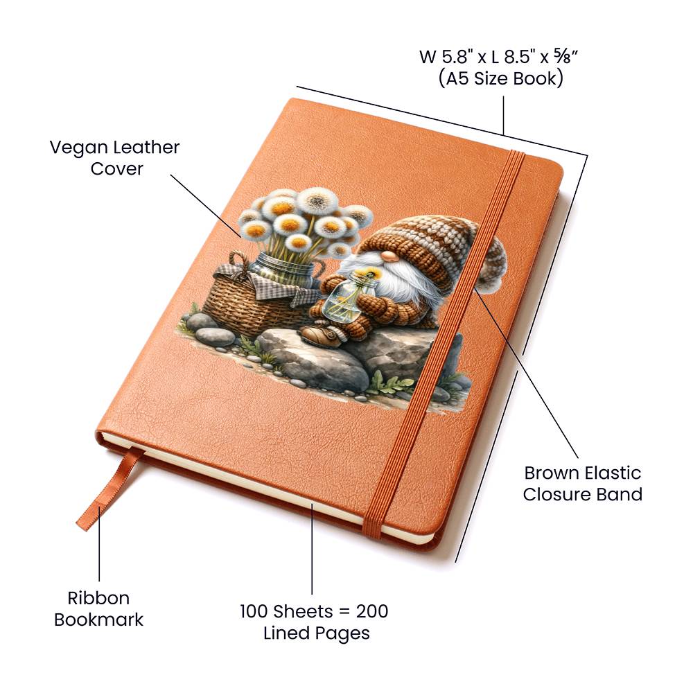 Gnome 0306 - Vegan Leather Journal