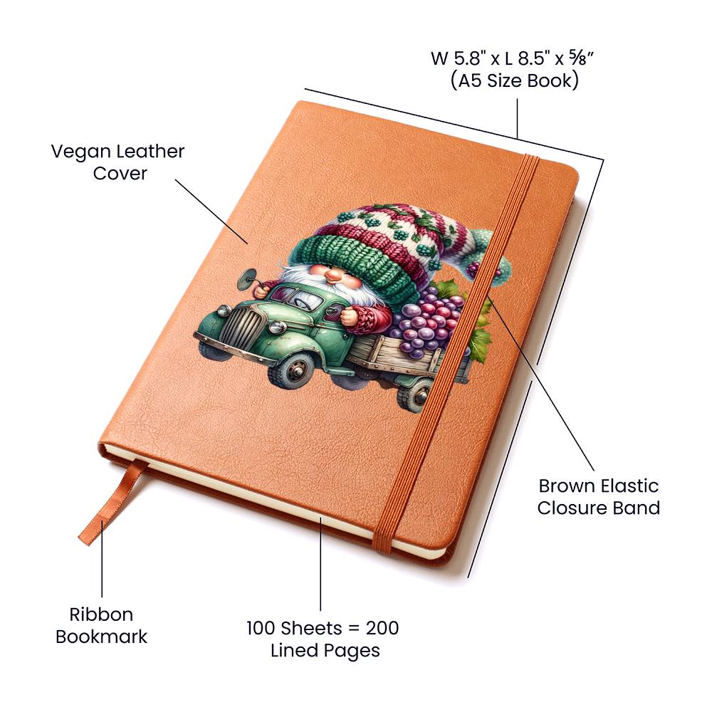 Gnome 0824 - Vegan Leather Journal