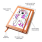 Cute Unicorn 066 - Vegan Leather Journal