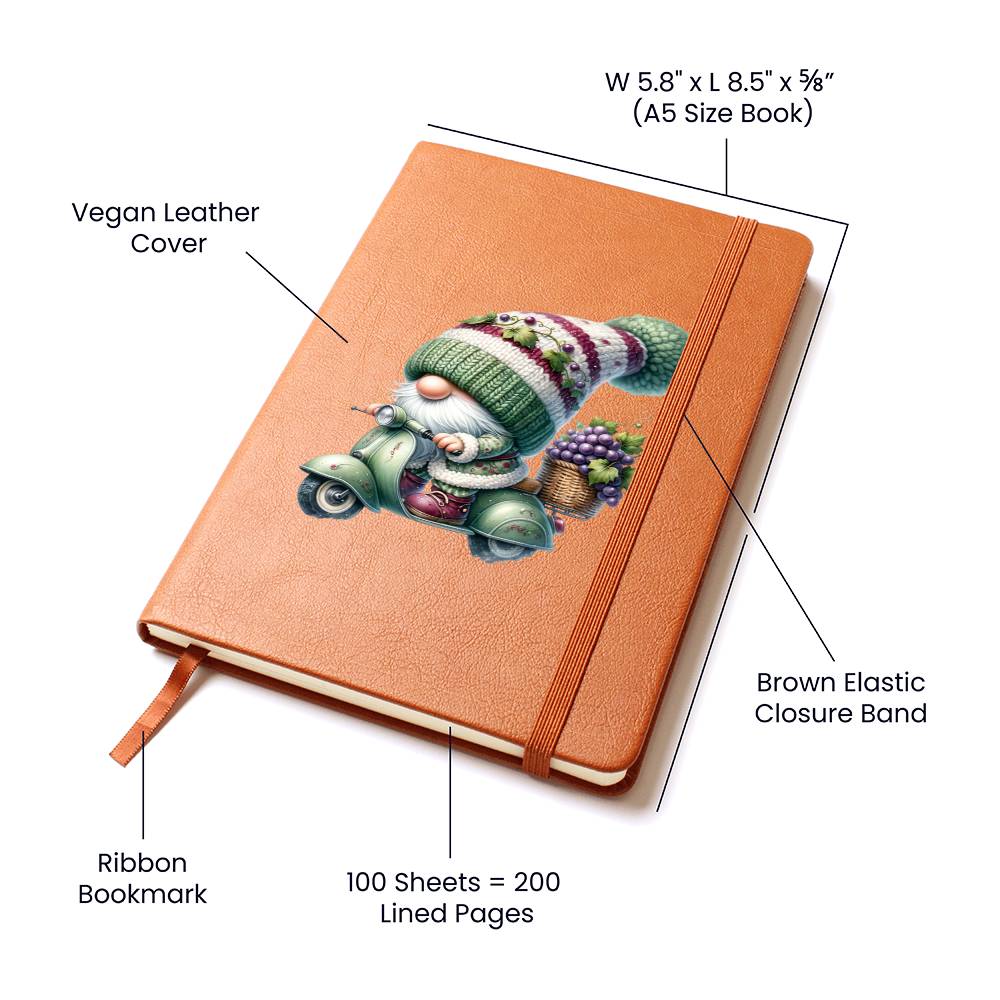 Gnome 0986 - Vegan Leather Journal