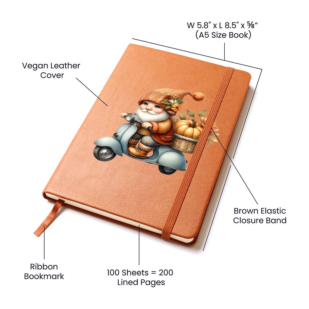 Gnome 0619 - Vegan Leather Journal