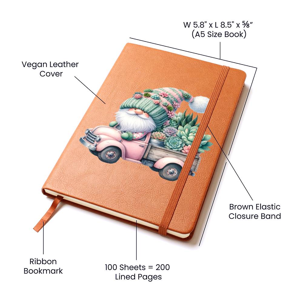Gnome 1322 - Vegan Leather Journal
