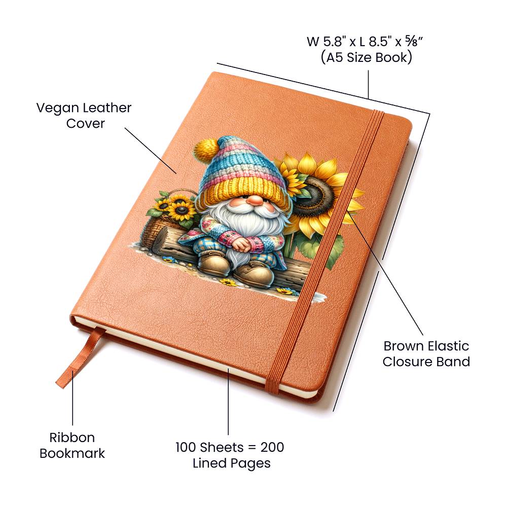 Gnome 0091 - Vegan Leather Journal