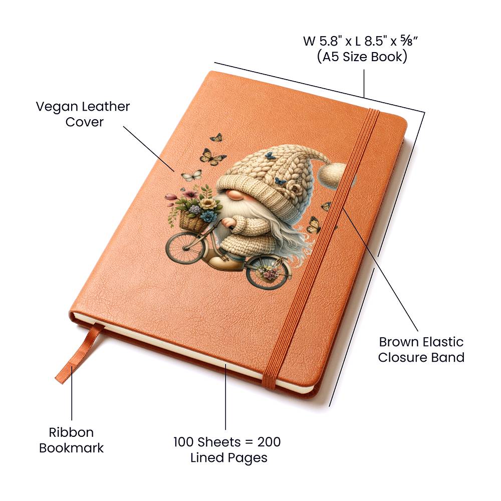 Gnome 1285 - Vegan Leather Journal