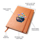 Cute Halloween Sticker 052 - Vegan Leather Journal