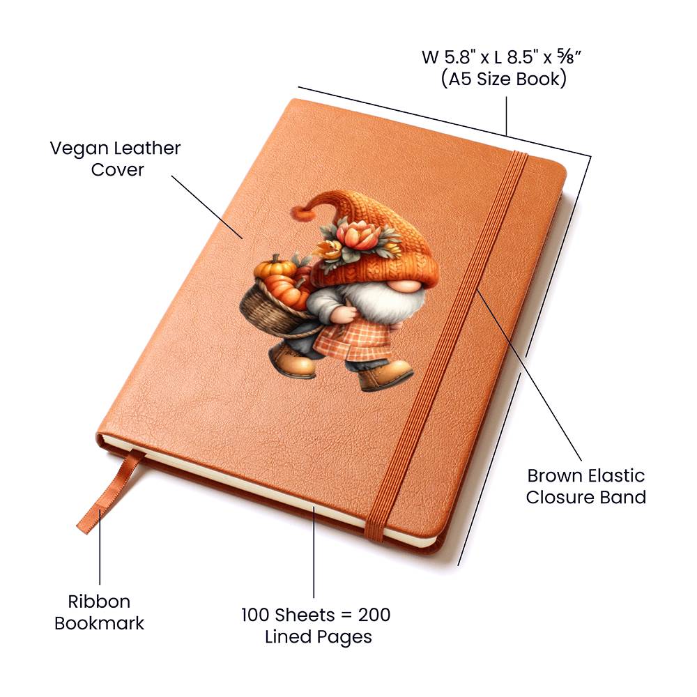 Gnome 0615 - Vegan Leather Journal