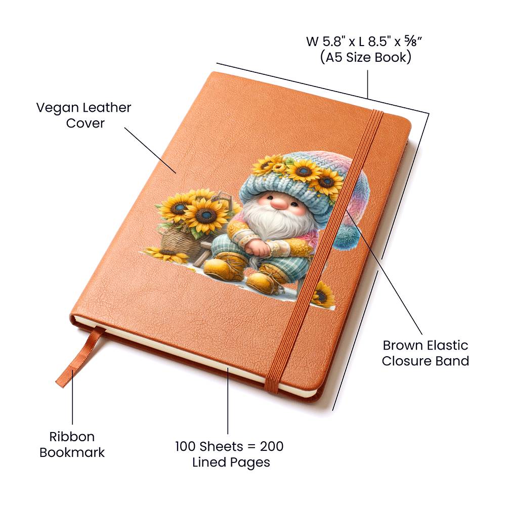 Gnome 0258 - Vegan Leather Journal
