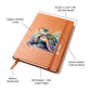 Cute Sea Turtle 015 - Vegan Leather Journal