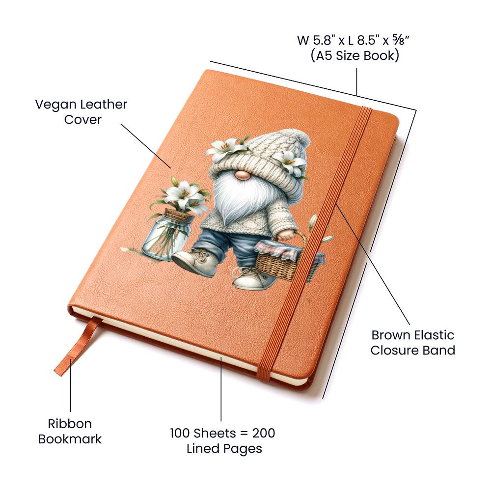 Gnome 1188 - Vegan Leather Journal