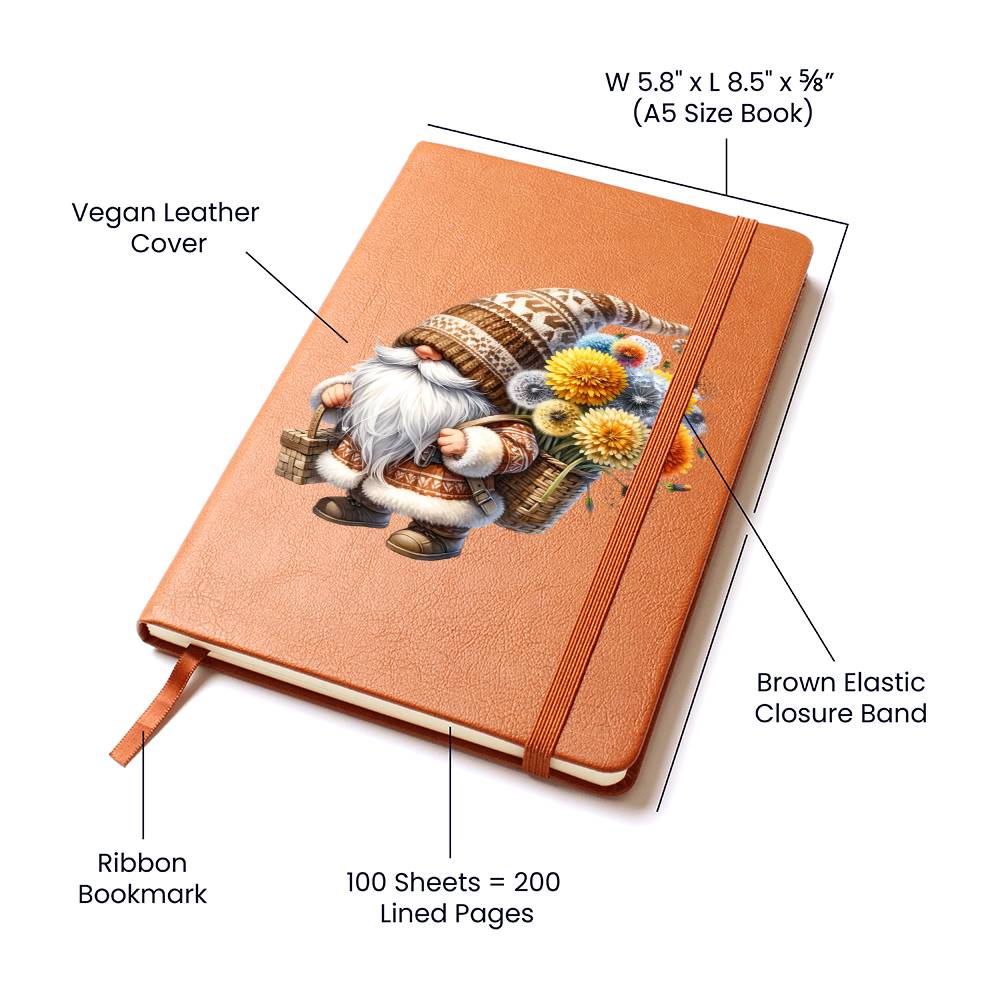 Gnome 0101 - Vegan Leather Journal