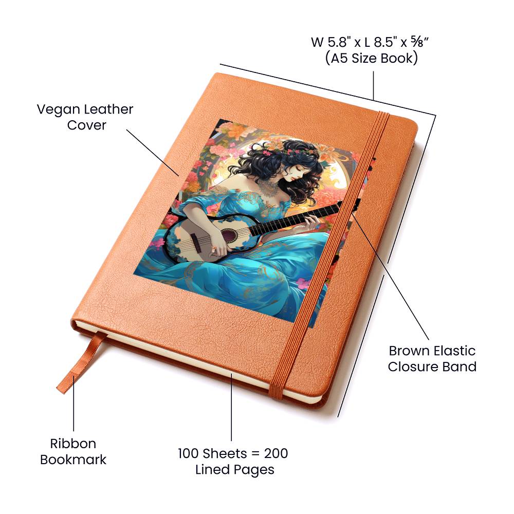 Goddess 045 - Vegan Leather Journal