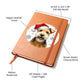 Christmas Dog - Lakeland Terrier - Vegan Leather Journal