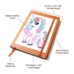 Cute Unicorn 096 - Vegan Leather Journal
