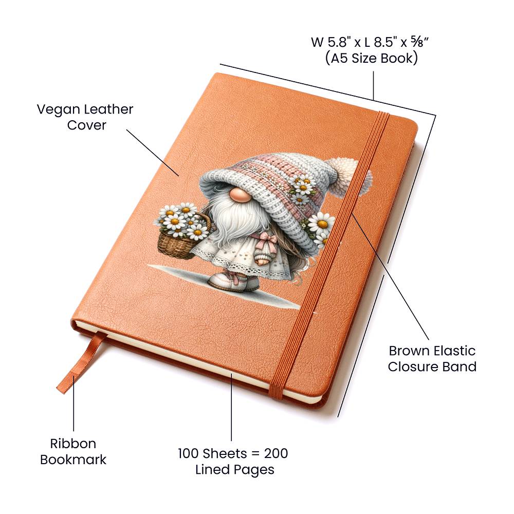 Gnome 0879 - Vegan Leather Journal