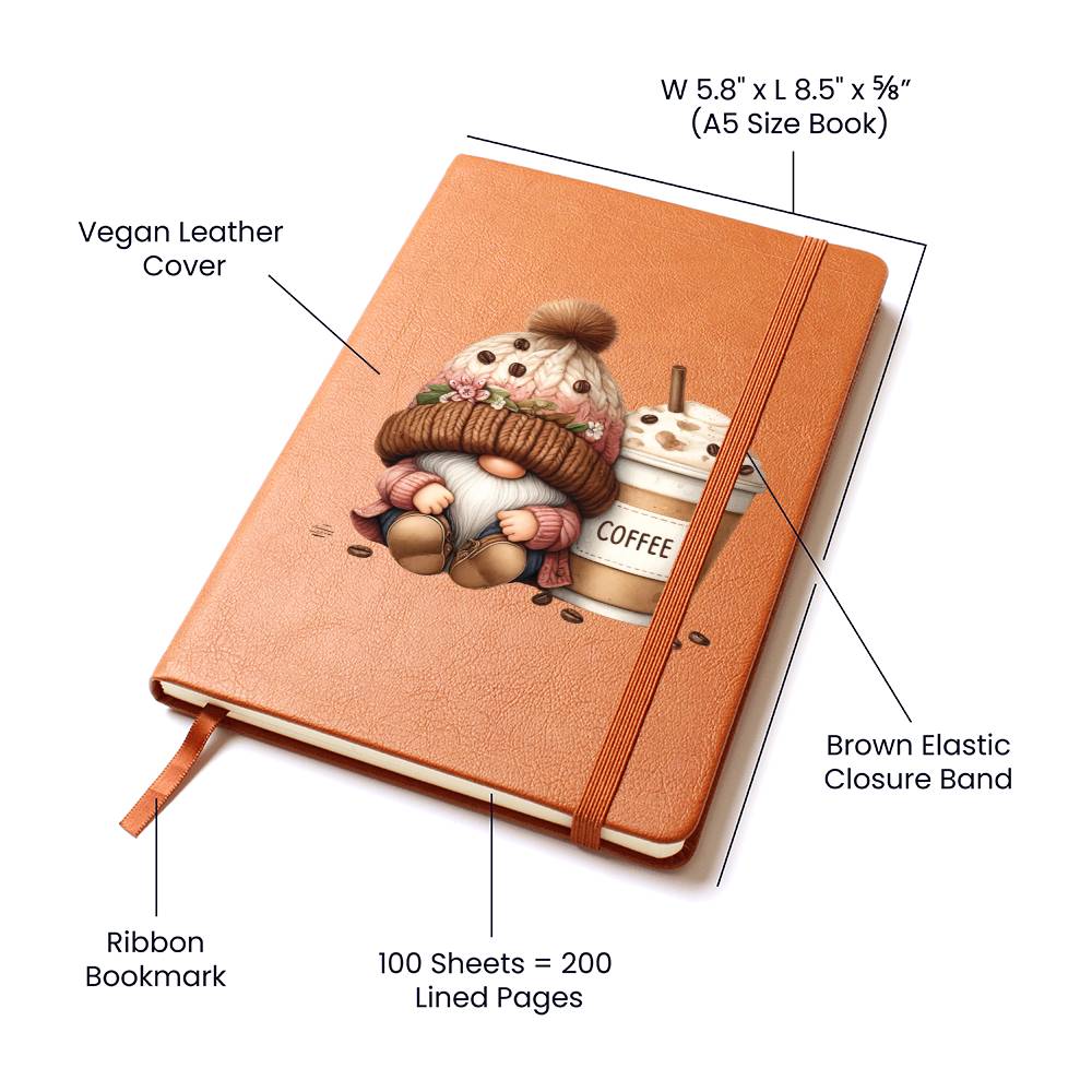 Gnome 0410 - Vegan Leather Journal