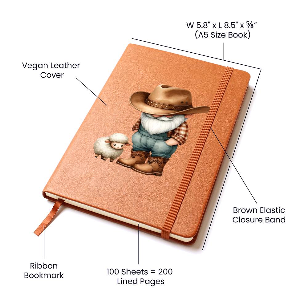 Gnome 0476 - Vegan Leather Journal