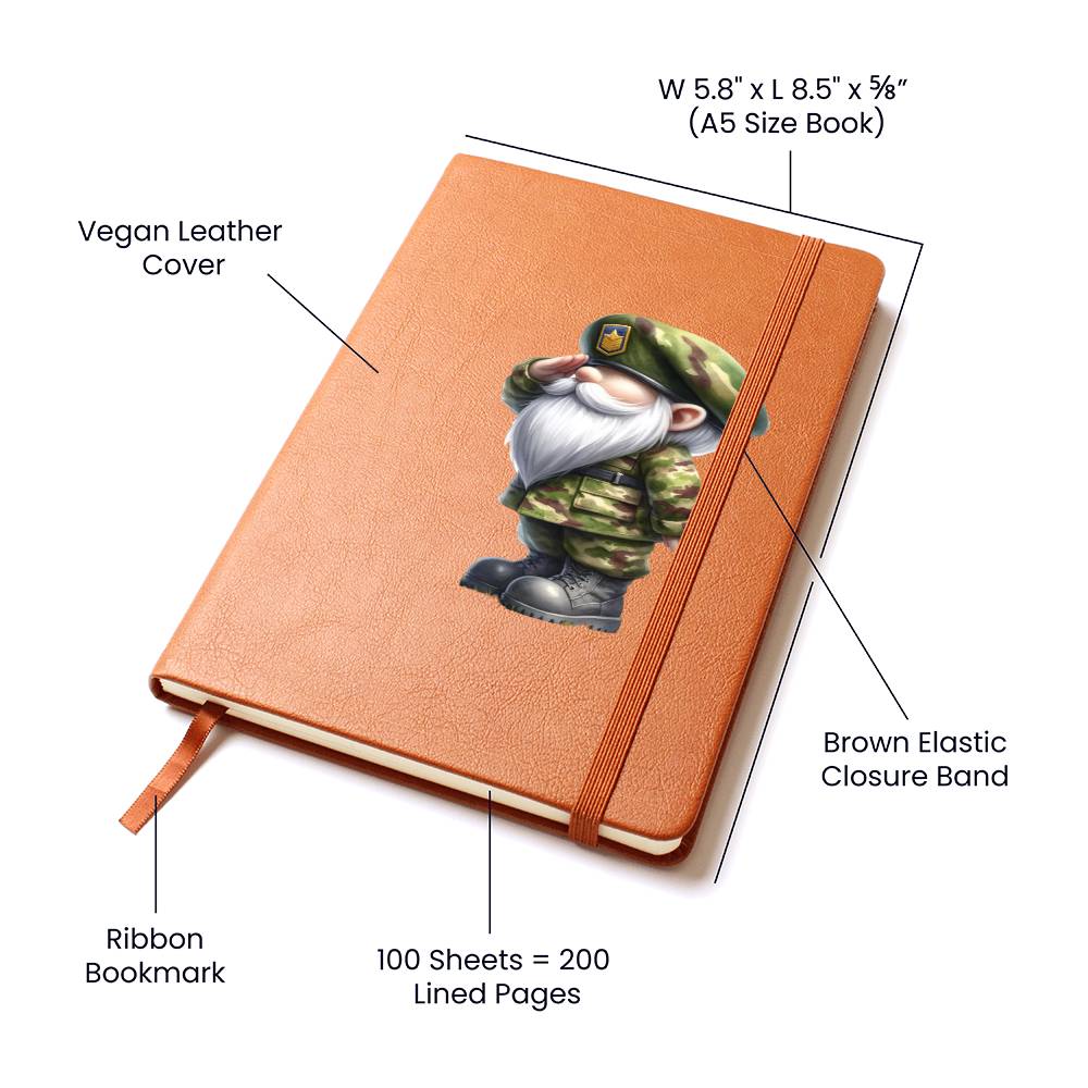 Gnome 0944 - Vegan Leather Journal