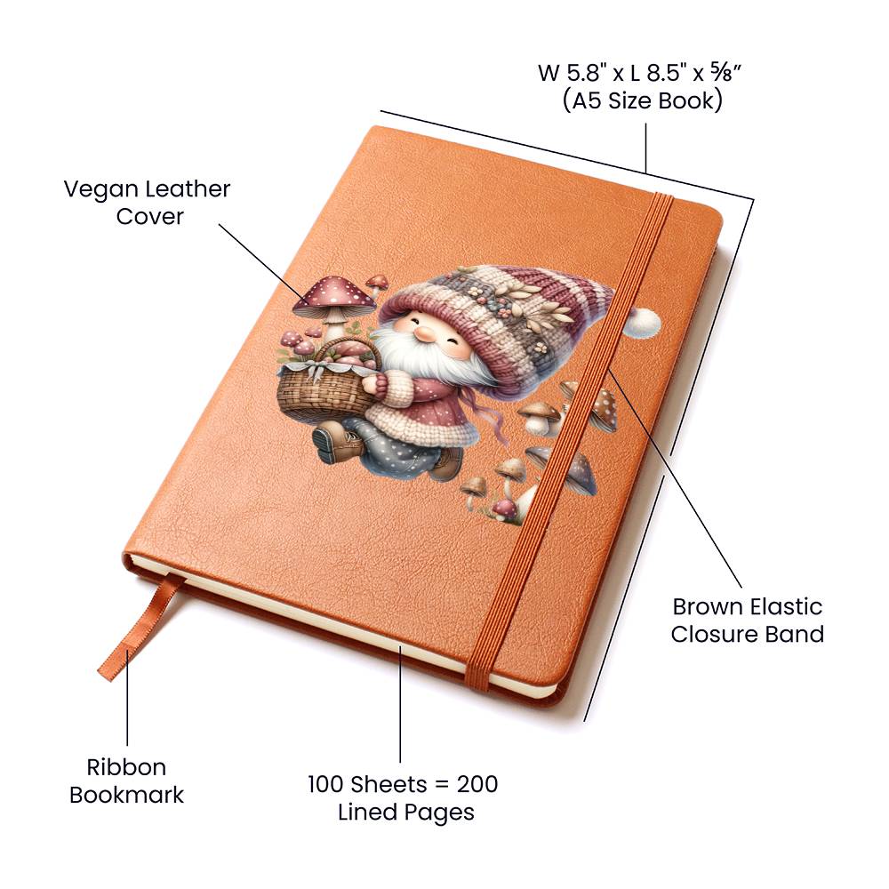 Gnome 0956 - Vegan Leather Journal