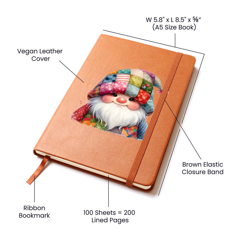 Gnome 0495 - Vegan Leather Journal