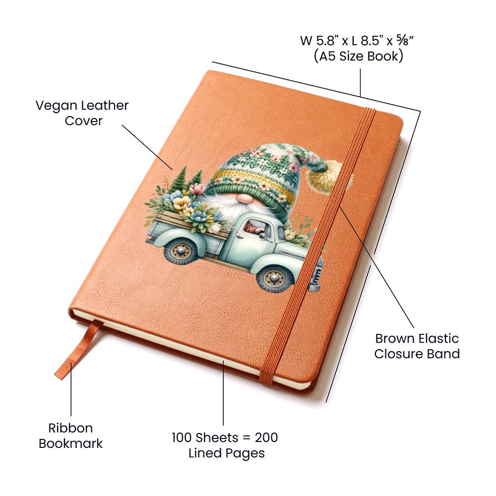 Gnome 0005 - Vegan Leather Journal